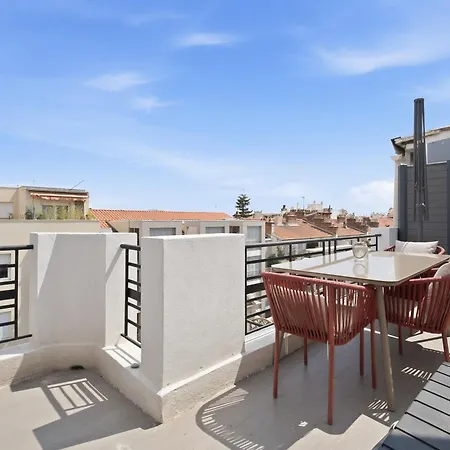Floor Terrace - Dernier Etage Terrasse Cosy Ницца